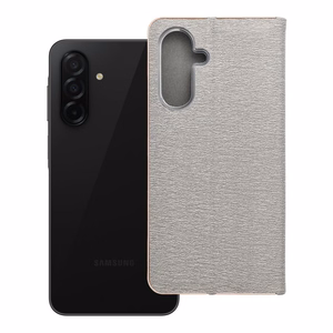 Läppäsuojakuori Samsung A26 5G:lle Luna Book Gold hopeinen