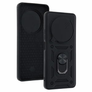 Slide Camera Armor Suojakuori Xiaomi Redmi A4:lle musta