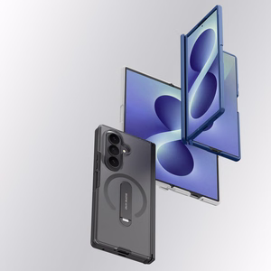 Dux Ducis Kind -suojakuori laitteelle Samsung Galaxy Z Fold 8 Ultra / Z Fold 7, tuella, MagSafe-yhteensopiva – musta