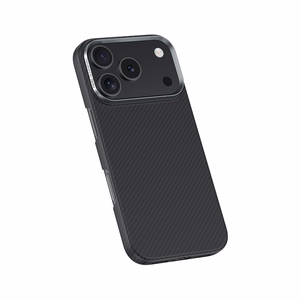 Benks Magneettinen Armor Air Kevlar Suojakuori Metal Frame 600D (0070) iPhone 17 Pro Max:lle musta