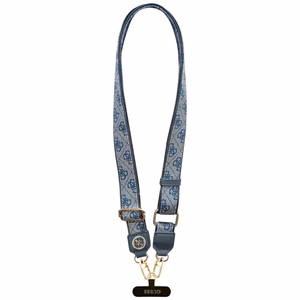 GUESS yleishihna GUUCNP4DGMB (4G PU -hihna, kiinnitin, Strass-metallilogo) sininen