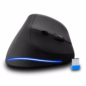 MEDIA-TECH VERTIC RF MT1123 Langaton pystysuora hiiri RF 2400 DPI Musta