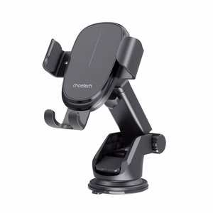 Car charger-holder Choetech T203-F 15W Gravity Car Charger Holder black
