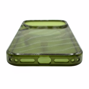 Tecto Shield Desert Mag -suojakuori mallille iPhone 14 Pro 6,1", tumman oliivinvihreä