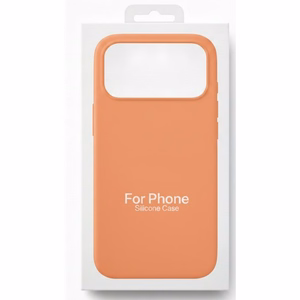 TM MagSafe Silicone -suojakuori puhelimelle iPhone 17; väri: syvänoranssi