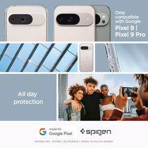 Spigen Ultra Hybrid Case for Google Pixel 9 / 9 Pro - Transparent