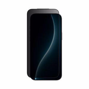 Benks Karkaistu lasi Glass Warrior Privacy iPhone 17/16 Pro:lle musta