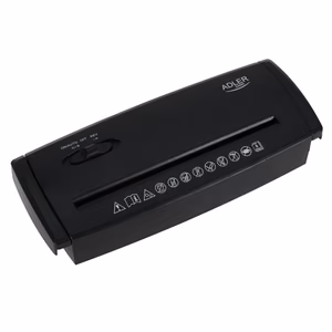 Adler Paper Shredder AD 1040 Black