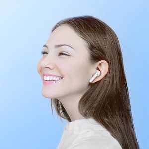 Blavec Bluetooth TWS Kuulokkeet BW-04 Prime Active ANC+ENC (BW04PA-W) valkoinen
