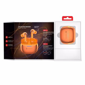 Forcell F-Audio Pulse Pro ANC + ENC TWS wireless earbuds – gold