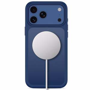 Tech-Protect Magmat MagSafe CC -suojakuori iPhone 18 Pro / 17 Pro -malleille, mattatummansininen