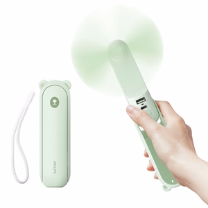 JisuLife Handheld Fan 8 Plus käsituuletin, vihreä