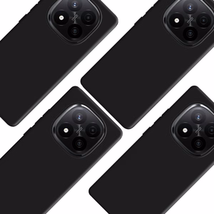 3mk Matt Case Pro case for Xiaomi Redmi Note 15 5G - black