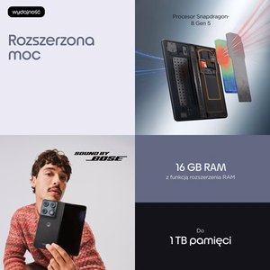 Motorola Razr Fold – smartphone, 20.6 cm / 8.09-inch, Dual SIM, Android 16.0, 5G, USB Type-C, 16 GB/512 GB, 6000 mAh, black