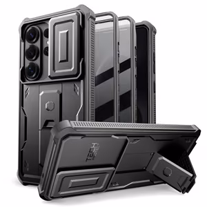 Tech-Protect Kevlar Cam+ -suojakuori Samsung Galaxy S26 Ultra:lle musta