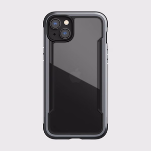 Raptic X-Doria Shield kotelo iPhone 14 Plus panssaroitu suojus musta