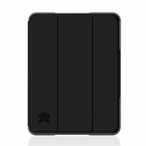 STM Dux Plus rugged folio case for iPad Pro 11" M5 (2025) / M4 (2024), black