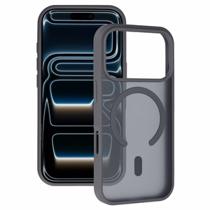 Tel Protect Aura Matte Magsafe suojakuori Iphone 17 Pro Max, teräksenharmaa