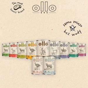 OLLO Pure Deer -koirien märkäruoka, 850 g
