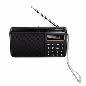 Kannettava radio Hoco HI50, musta