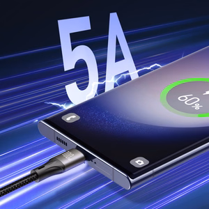 Joyroom Light-Speed Series S-A25 USB-C / USB-C kaapeli 100W 1,2 m - musta