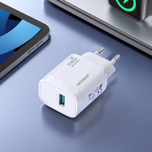 Joyroom JR-TF4 18W wall charger with 3A USB-A - USB-C 1m cable - white
