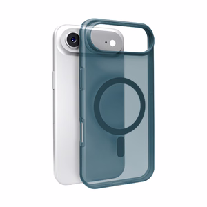Puro Daylight MagSafe-yhteensopiva silikoninen suojakuori iPhone 17 Air:lle - läpikuultava turkoosi