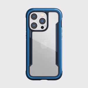 Raptic X-Doria Shield Case iPhone 14 Pro panssaroitu suojus sininen