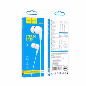 Handsfree Hoco (M97) USB-C valkoinen