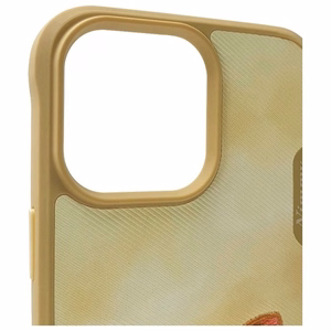 NIMMY Suojakuori BIG EYED PET 2.0 Kissa iPhone 15 Pro:lle khaki