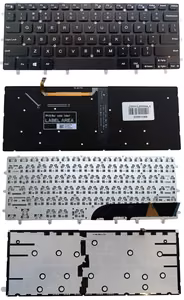 Näppäimistö DELL Inspiron 7558, 7568, XPS 15 9550, 9560, 9570, taustavalolla, US