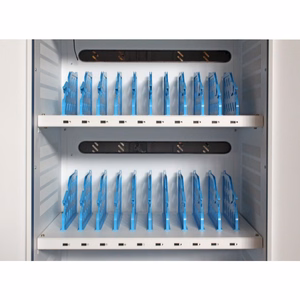 Techly I-CABINET-30DUTY kannettavien laitteiden hallintavaunu/-kaappi valkoinen, sininen