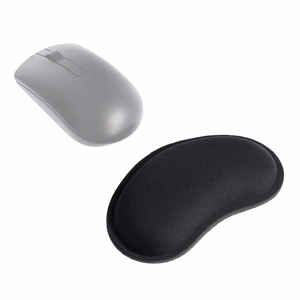 Ergonominen rannetuki 130 x 78 x 25 mm musta