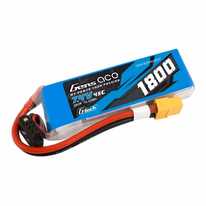 GensAce G-Tech LiPo 1800 mAh 7,4 V 45C 2S1P XT60 -akku