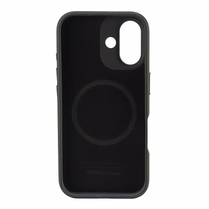 Audi Synteettinen Nahka MagSafe iPhone 16 Plus 6.7" Musta/Musta Kova Suojakuori AU-TPUPCMIP16M-GT/D3-BK