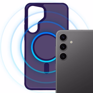 3mk Smoke MagCase for Samsung Galaxy S25 - purple