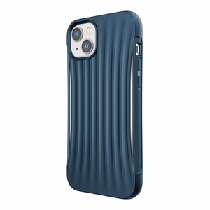 Raptic X-Doria Clutch suojakuori laitteelle iPhone 14 Plus, sininen