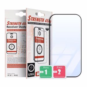 Karkaistu lasi ULTRA STRONG 25kg SAMSUNG S25 ULTRA, sormenjälkitunnistimen kanssa yhteensopiva