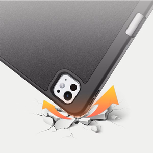 DUX DUCIS Domo Taitettava Suojakuori kynäsäilytyksellä iPad Pro 11 (2024):lle - musta