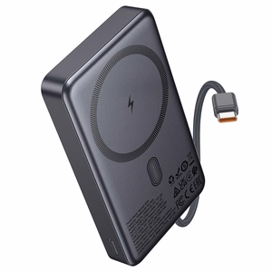 External battery Power Bank Hoco Q44 20W MagSafe 10000mAh black