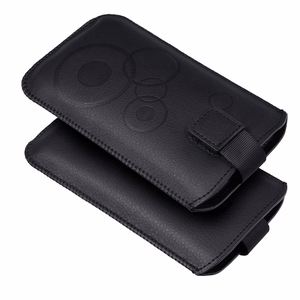 Deko Universaali Suojakuori - iPhone 6 Plus / 7 Plus / 8 Plus / XS Max / 11 Pro Max / Samsung S10+ / A10 / A32 / A50:lle musta