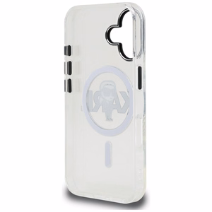 Karl Lagerfeld IML Karl Sketch Logo MagSafe suojakuori iPhone 16 - läpinäkyvä