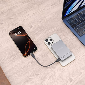 Powerbank Tech-Protect PB14 LifeMag MagSafe 5000 mAh - harmaa