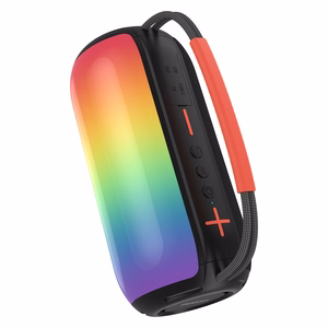 Dudao Y21 langaton kaiutin RGB-taustavalolla Bluetooth 5.3 - musta
