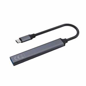 SAVIO AK-71 USB-C keskitin - 3 x USB-A 2.0, 1 x USB-A 3.0, 4-in-1, 5 Gbps