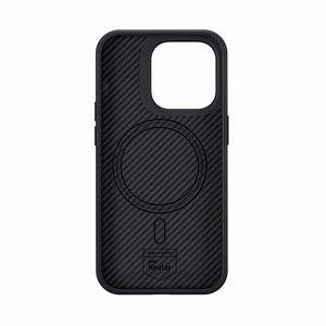Benks Magnetic Hybrid Armor Pro Kevlar Suojakuori Metal Frame 600D iPhone 15 Plus:lle musta