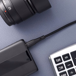 Kaapeli USB C - USB C Forcell F-Energy QC4.0 PD 5A 100W Silicone 1 m C347 musta
