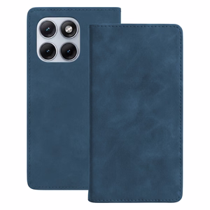Smart Suede case for Motorola Edge 70 Fusion navy blue