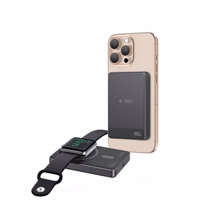Tech-Protect PB33 LifeMag MagSafe MagSafe 5000mAH powerbank - musta