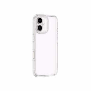 AmazingThing Minimal Silikoninen Suojakuori iPhone 16:lle - läpinäkyvä